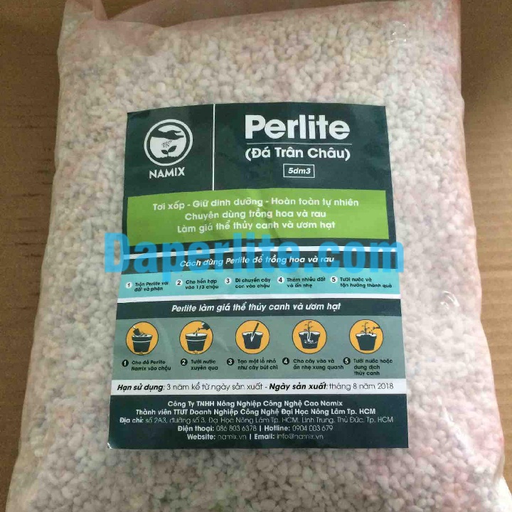 Sản phẩm đá Perlite trân châu có nhiều lợi ích cho nông nghiệp