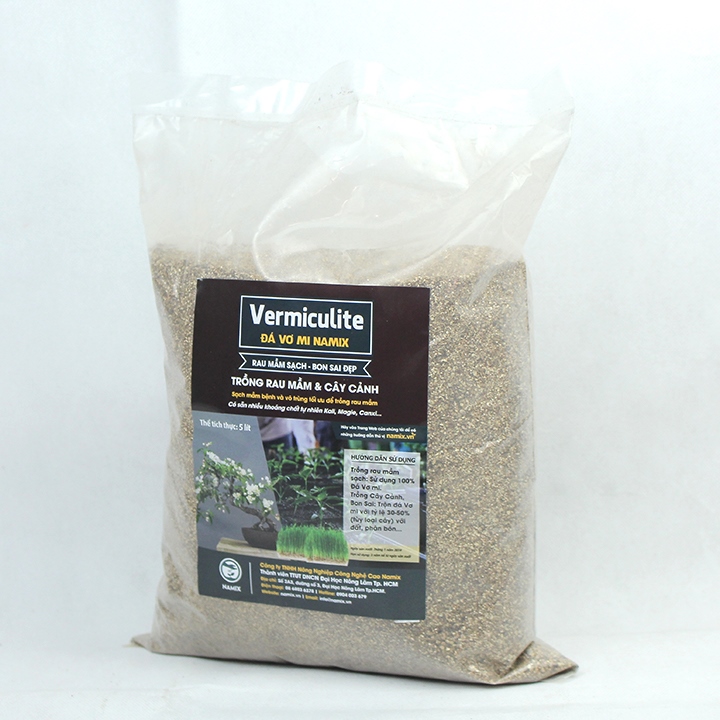 Đá Vermiculite hạt nâu vàng